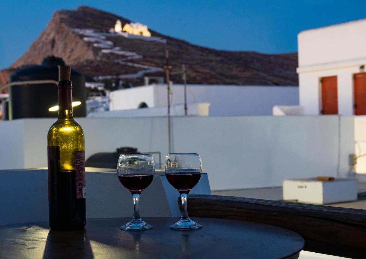 Aspro House Vila Folégandros Exterior foto